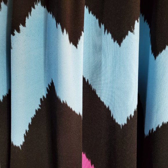 Multi Color Block Maxi Dress in Large - Picture 5 of 15